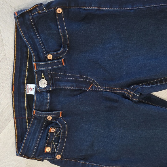 True Religion Jennie Mid Rise Curvy Fit Skinny Women's Jeans 29x31 - Picture 1 of 6